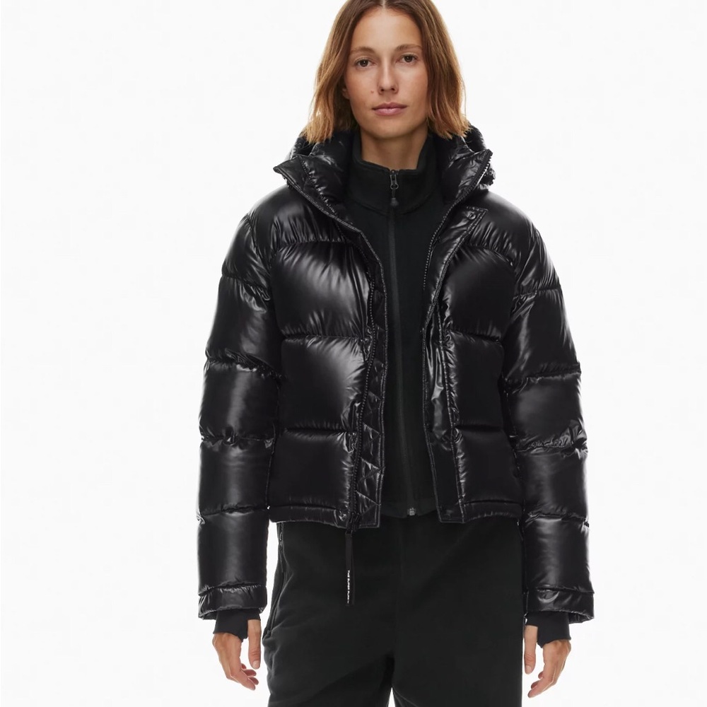 Black hi gloss super puff